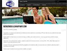 Tablet Screenshot of canarywifi.com